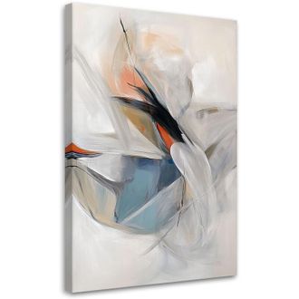 Artgeist Quadro su tela, Acquerello astratto minimalista - 70x100