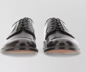 Doucal's leather lace-up shoes