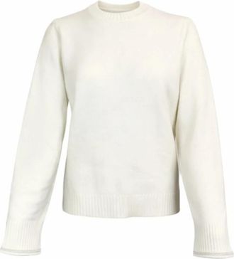 Fabiana Filippi Round-neck Truien - Dames - Ronde hals truien - Wit - S - Truien & Vesten