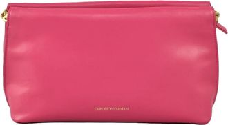 Emporio Armani Stijlvolle Polyester Tas - Dames - Handtassen - Roze - ONE Size - Polyester - Tassen