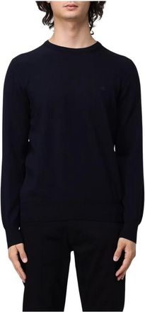 Brooksfield Truien & Vesten, Heren, Blauw, 3Xl, Ronde hals gebreid
