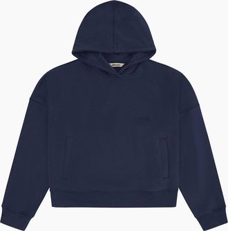 Ellesse Womens Liscia OH Hoodie - Dark Blue - Navy - Size: 14