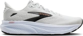 Brooks Womens Ghost 18 Running Shoes In Rose Gold White Black
