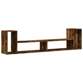 vidaXL Muebles De Tv 2 Uds Madera Ingenier&iacute;a Roble Ahumado 100x30x50cm Vidaxl