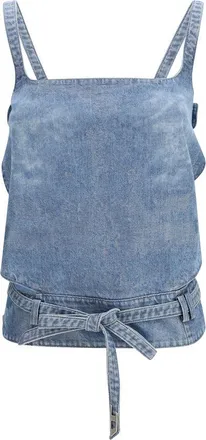 Diesel Blue Denim Womens Shirt