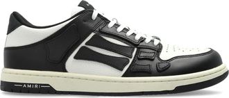 Amiri Skel Top Low Sneakers - Heren - Sneakers - Zwart - 44 EU - Leer - Schoenen