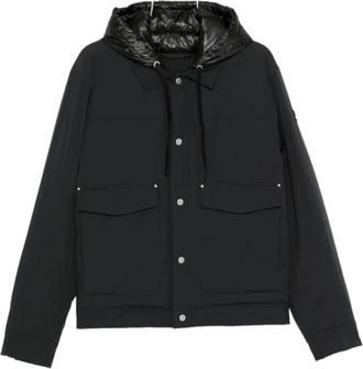 Moose Knuckles Brixton Down Trucker Jas - Heren - Zomerjassen - Zwart - XL - Nylon - Jassen