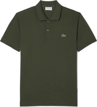Lacoste Polo Shirt - Heren - Polos - Groen - S - Katoen - Tops