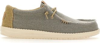 Hey Dude Schoenen, Heren, Grijs, 40 EU, Katoen, Wally Braided