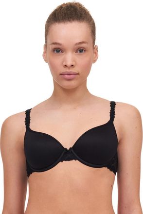 Chantelle Womens C26060 Champs Elysees T Shirt Bra - Black Polyamide - Size 34DD