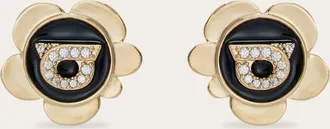 Ferragamo Donna Orecchini Charm Gancini Oro