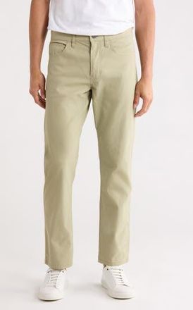 Lucky Brand Cotton Stretch Canvas Pants in Elm at Nordstrom Rack, Size 30 X 30