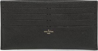 Louis Vuitton Pre-owned Wallets, female, Black, Size: ONE SIZE Pre-owned Card Holder