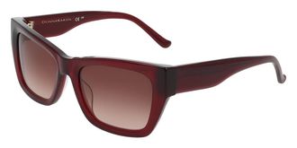 DKNY DO519S 605 Womens Sunglasses Burgundy Size 55