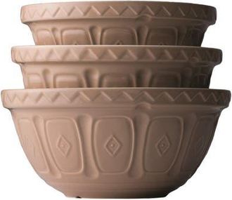 Mason Cash Cane Collection Size Mixing Bowl 3 Piece Set in Beige at Nordstrom