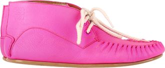 Loewe Loewe vetermocassins in roze leer