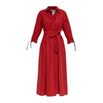 Max Mara Midi Dresses, female, Red, Size: M Mirto Dress