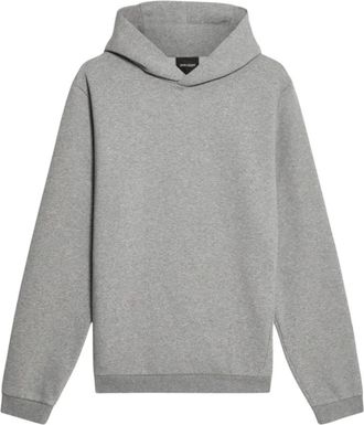 Lyle & Scott Ml 2394V Hooded Long Sleeve Sweatshirt - Heren - Hoodies - Grijs - M - Katoen - Hoodies & sweatvesten
