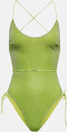 Oséree Lumiere self-tie swimsuit