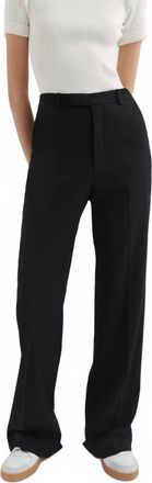 Axel Arigato Arch Twill Slit Trouser In Black