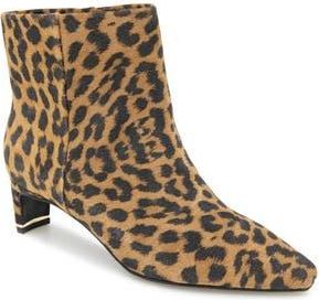 Kenneth Cole Mirandao Pointed Toe Boot in Leopard Suede at Nordstrom Rack, Size 5