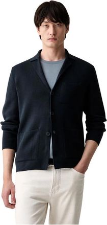 Marc O'Polo Cardigan - - Knitwear - Uomo - Blu - L
