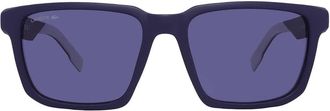 Lacoste Blue Square Mens Sunglasses L999S 401 55