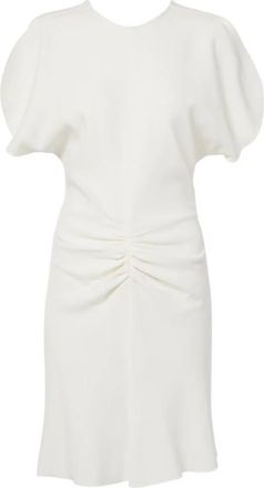 Victoria Beckham Gathered Waist Mini Dress