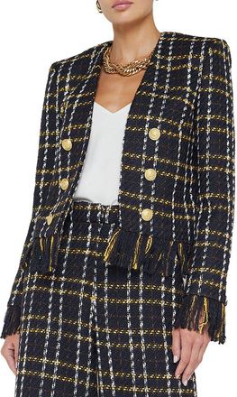 L'agence Lagence Belmont Fringe Jacket