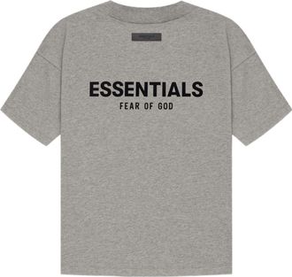 Fear of God SS22 Tee Dark Oatmeal FOG-SS22-556
