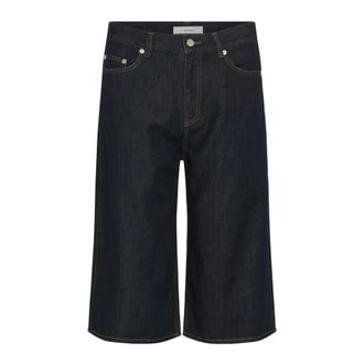 Inwear Lange Shorts - Dames - Denim shorts - Blauw - W29 - Denim - Korte Broeken