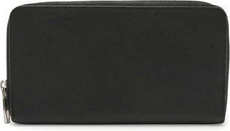 Louis Vuitton Ardoise Black Taiga Leather Coin Purse/Coin Case (Pre-Owned)