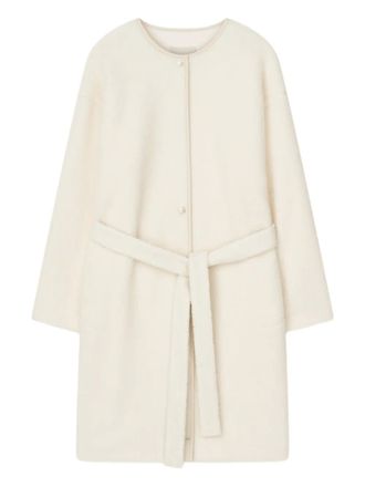 &Aacute;eron Blizzard belted coat - Neutrals