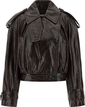 Sportmax Beta1234 Trench E Impermeabili Marrone-Donna