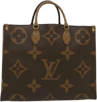 Louis Vuitton Pre-owned Vintage Tote Bag - Dames - Vintage Shopper - Bruin - ONE Size - Vintage