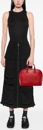 Louis Vuitton Womens Pre-owned Epi Alma Pm - Red Leather - One Size