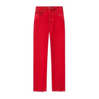 Isabel Marant Daya Regular Jeans - Jeans - Mujer - Rojo - S