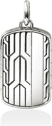 John Hardy Icon 50 Tag Pendant in Silver at Nordstrom