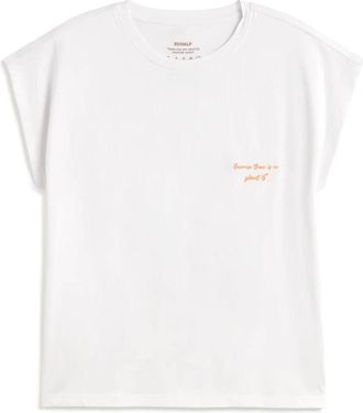Ecoalf Namur T-Shirt - Dames - T-shirts - Wit - S - Tops
