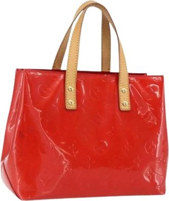 Louis Vuitton Pre-owned Handbags, female, Red, Size: ONE SIZE Pre-owned Vintage Patent Hand Bag