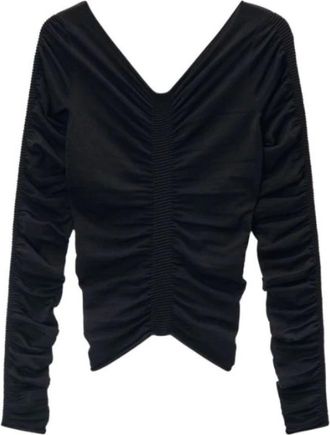 Alexander Wang Mujer, Camisetas, Negro, Talla: S