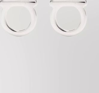 Ferragamo gancio horseshoe stud earrings