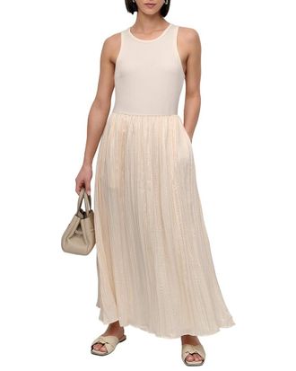 DKNY Dkny Crushed Crease Midi Dress