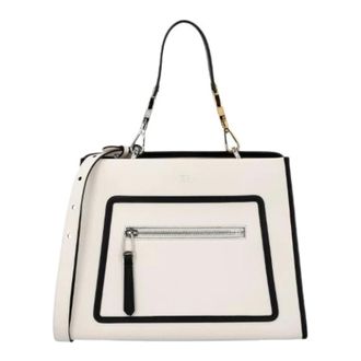 Fendi Pre-owned Handbags, female, White, Size: ONE SIZE Pre-owned Runaway Small Handbag