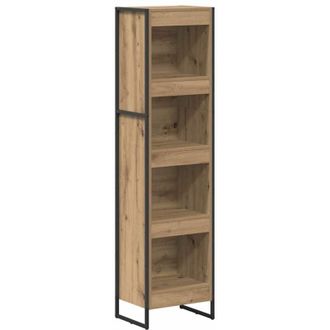 vidaXL Book Cabinet Artisian Oak 40 x 30 x 155 cm Engineered Wood vidaXL