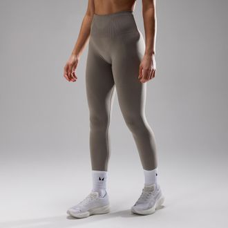 MyProtein Mallas sin costuras Tempo Ultra para mujer de MP - Dark Truffle - S