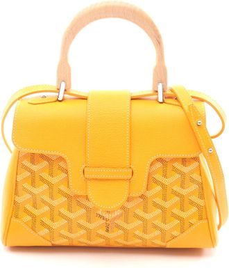 Goyard Saigon Mini Handbag PVC Leather