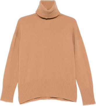 Alysi Womens Sweaters Camel