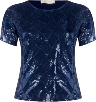 Rinascimento Mujer, Blusas y Camisas, Azul, Talla: XL