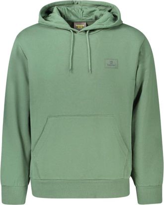 Timberland Silicon Badge Hoodie - Heren - Hoodies - Groen - XL - Katoen - Hoodies & sweatvesten